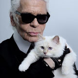 Choupette on Set: Karl's Kitten Visits His Net-a-Porter Shoot Choupette on Set: Karl's Kitten Visits His Net-a-Porter Shoot