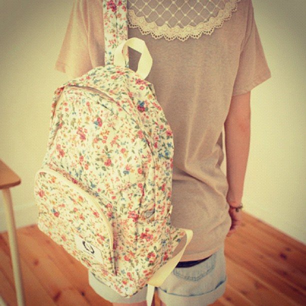 Wearing Our Backpacks on One Shoulder Wearing Our Backpacks on One Shoulder
