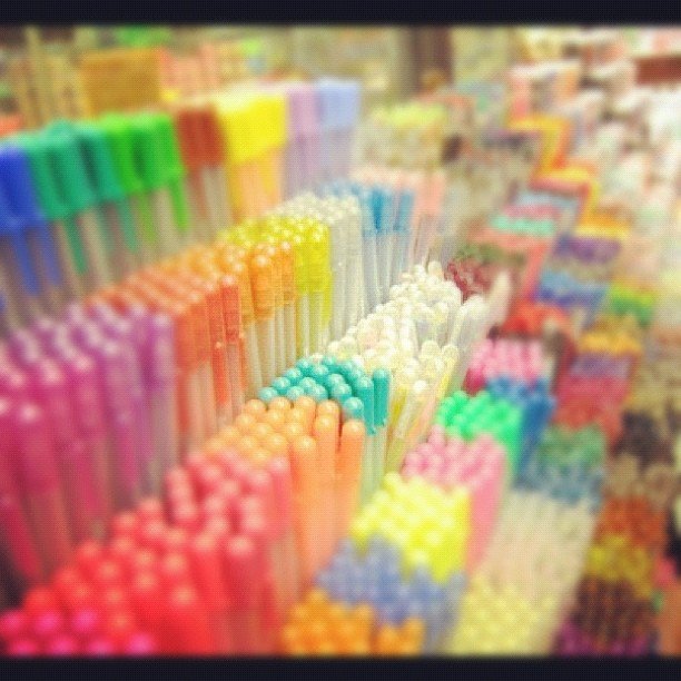 Writing With Gel Pens Writing With Gel Pens