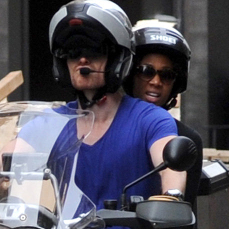 Michael Fassbender and Girlfriend Nicole Beharie | Pictures