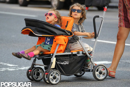 Camila Alves and Kids Keep Close to Matthew McConaughey in Manhattan Camila Alves and Kids Keep Close to Matthew McConaughey in Manhattan