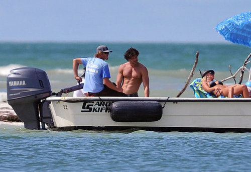 Joe Manganiello had the wind in his hair while shooting Magic Mike in Tampa in October 2011.
Joe Manganiello had the wind in his hair while shooting Magic Mike in Tampa in October 2011.