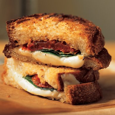 Michael Chiarello's Mozzarella and Tomato Panini Michael Chiarello's Mozzarella and Tomato Panini