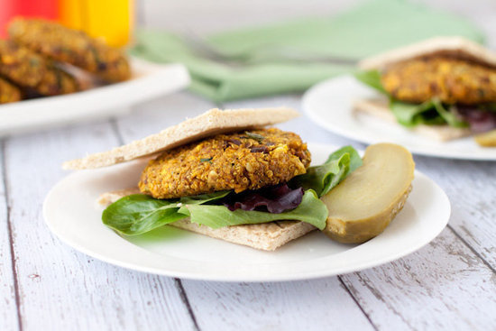 Curry Quinoa Burgers Curry Quinoa Burgers