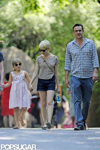 Matilda Ledger hung out with Jason Segel and Michelle Williams at the zoo.
Matilda Ledger hung out with Jason Segel and Michelle Williams at the zoo.