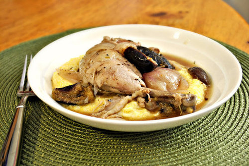 White Wine Braised Chicken with Figs 