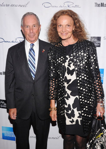 Diane von Furstenberg and Mayor Michael Bloomberg shared a photo.
Diane von Furstenberg and Mayor Michael Bloomberg shared a photo.