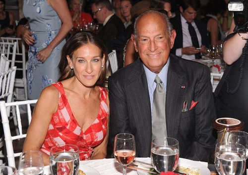 Sarah Jessica Parker attended lunch with Oscar de la Renta.
Sarah Jessica Parker attended lunch with Oscar de la Renta.