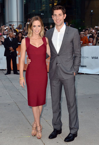 TIFF On the Scene: John Krasinski and Emily Blunt Get Cute For Looper TIFF On the Scene: John Krasinski and Emily Blunt Get Cute For Looper