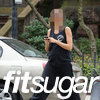 Pregnant Supermodel at Yoga
