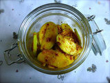Pickled Granny Smith Apples