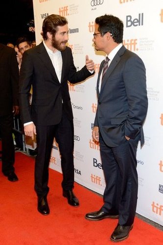 Jake Gyllenhaal Teams Up With Anna Kendrick at TIFF Jake Gyllenhaal Teams Up With Anna Kendrick at TIFF