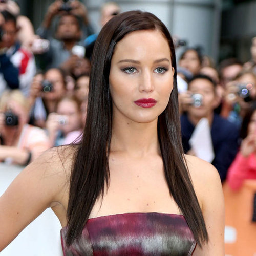 Photos of Jennifer Lawrence at the 2012 Toronto Film Festival With Dark Brown Hair