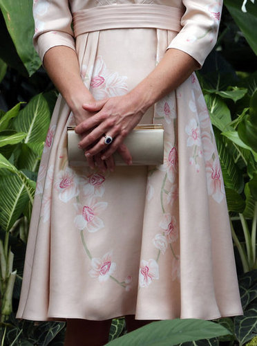 How gorgeous is this Jenny Packham dress? The delicate orchid pattern is both evocative and feminine.
How gorgeous is this Jenny Packham dress? The delicate orchid pattern is both evocative and feminine.