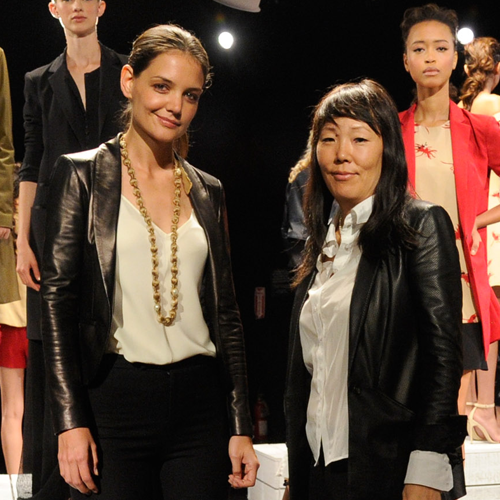 Katie Holmes Debuts Holmes & Yang at NYFW (Video)