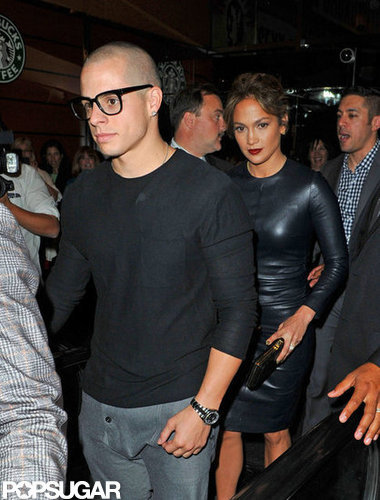 Jennifer Lopez Dines With Casper and Sits Down With Katie Jennifer Lopez Dines With Casper and Sits Down With Katie