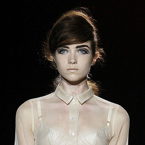 Photos of the Bouffant Hair and 60s Makeup Look at Marc Jacobs Spring Summer 2013 New York Fashion Week