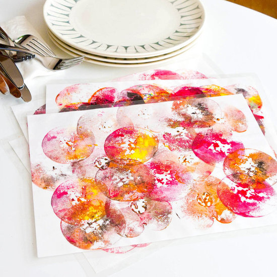 Apple Print Place Mats Apple Print Place Mats