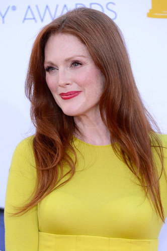 Julianne Moore arrived at the Emmy Awards.
Julianne Moore arrived at the Emmy Awards.