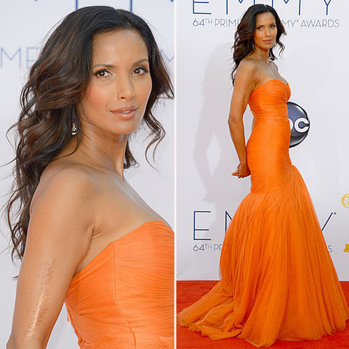 Padma Lakshmi at the Emmys 2012