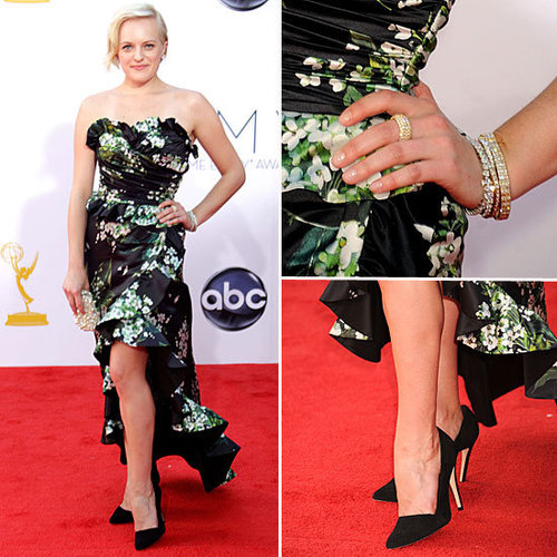 Elisabeth Moss at the Emmys 2012