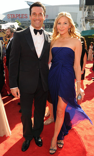 Jon Hamm and Jennifer Westfeldt(2012 Emmy Awards)