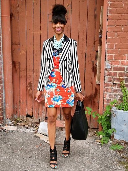 NYFW Mixing Prints