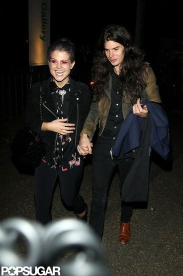 Kelly Osbourne and boyfriend Matthew Mosshart partied in London.
Kelly Osbourne and boyfriend Matthew Mosshart partied in London.