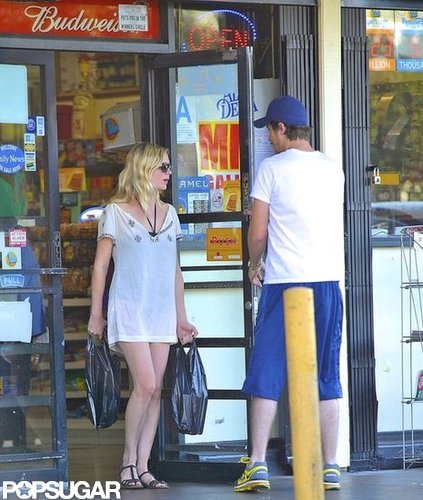 Garrett Hedlund held the door for girlfriend Kirsten Dunst in LA.
Garrett Hedlund held the door for girlfriend Kirsten Dunst in LA.