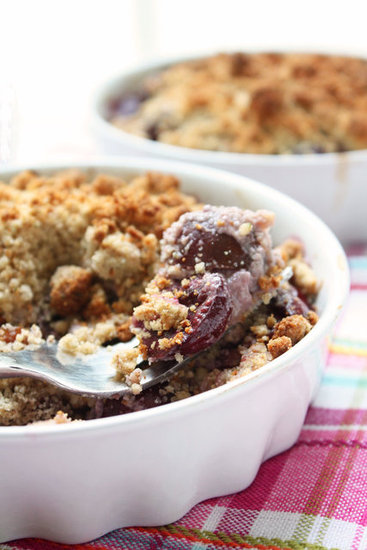 Gluten Free/Paleo Cherry Crisp