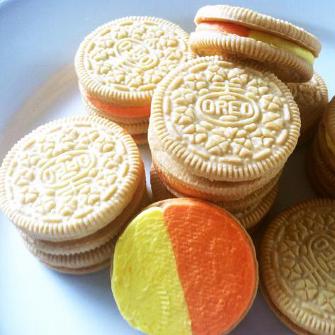 What Is a Candy Corn Oreo Made From?