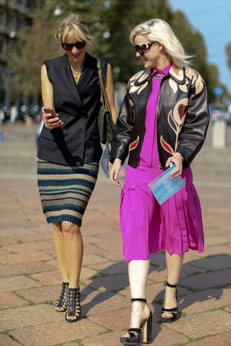 Milan Fashion Week Street Style Milan Fashion Week Street Style