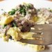 Creamy Mushroom Scrambled Eggs