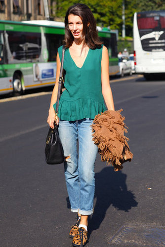 Milan Fashion Week Street Style Milan Fashion Week Street Style