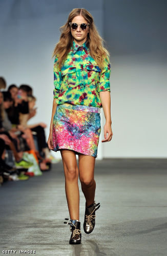 House of Holland London Fashion Week fashion show catwalk report Spring Summer 2013