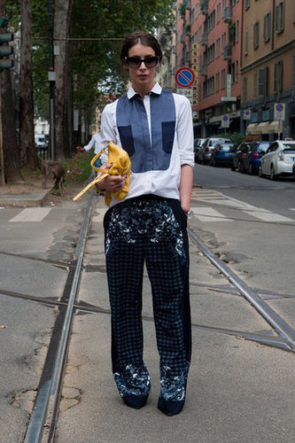 Milan Fashion Week Street Style Milan Fashion Week Street Style