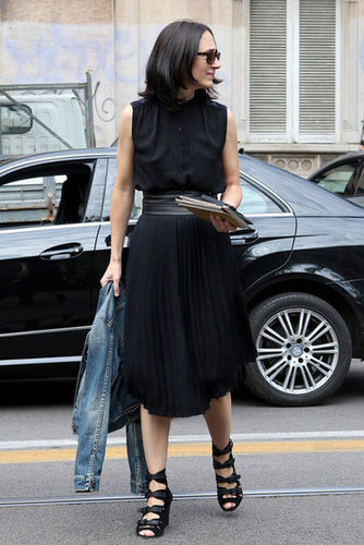 Milan Fashion Week Street Style Milan Fashion Week Street Style