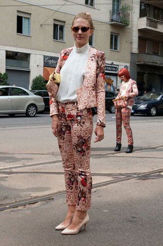 Milan Fashion Week Street Style Milan Fashion Week Street Style