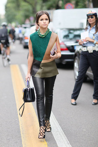 Milan Fashion Week Street Style Milan Fashion Week Street Style