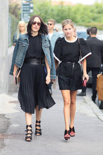 Milan Fashion Week Street Style Milan Fashion Week Street Style
