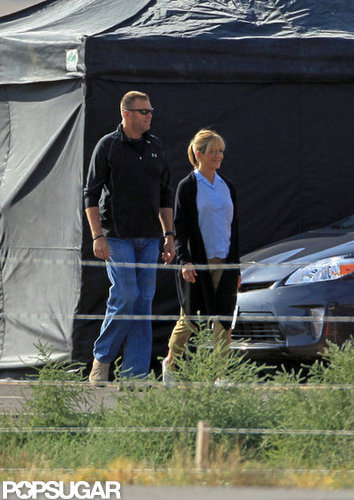 Jennifer Aniston was on the set of We're the Millers in New Mexico.
Jennifer Aniston was on the set of We're the Millers in New Mexico.