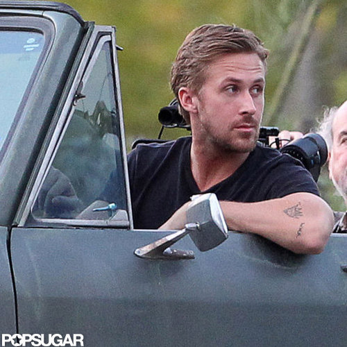 Ryan Gosling got in front of the cameras.
Ryan Gosling got in front of the cameras.