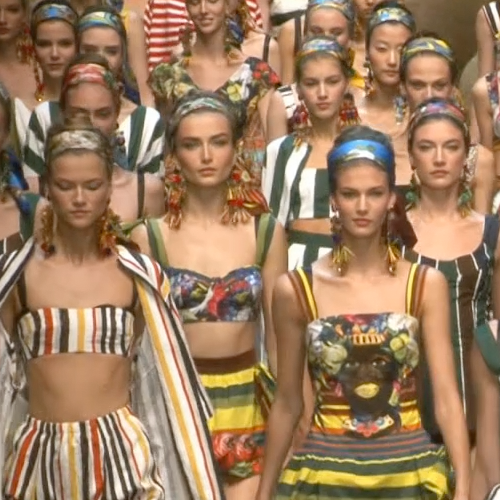 Dolce & Gabbana Spring 2013 Runway (Video)