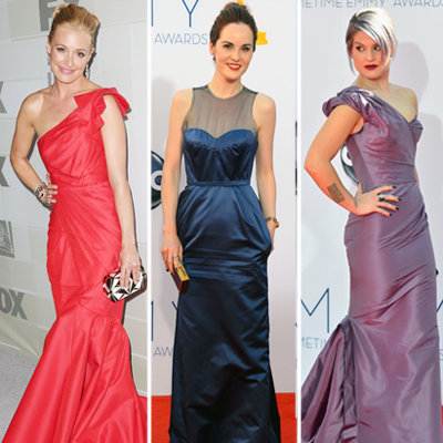 Cat Deeley, Downton Abbey, Kelly Osbourne Emmys 2012 Fashion