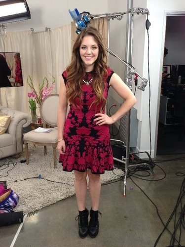 FabSugar host and producer Allison McNamara wore a red and black Alexander McQueen dress and T + J Designs necklace for our live show.
FabSugar host and producer Allison McNamara wore a red and black Alexander McQueen dress and T + J Designs necklace for our live show.