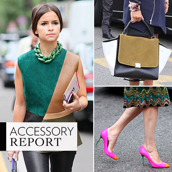 Street-Style Accessories at Milan Fashion Week Spring 2013 Street-Style Accessories at Milan Fashion Week Spring 2013