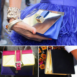 Shop High-Shine Bags From Milan Fashion Week Street Style