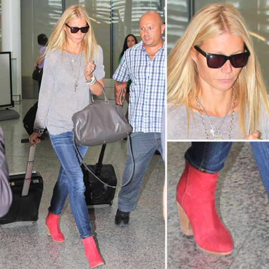 Gwyneth Paltrow's Red Boots Gwyneth Paltrow's Red Boots