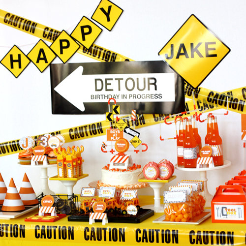 Construction Birthday Party