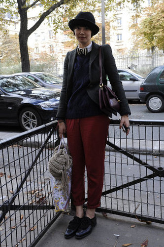 Paris Fashion Week Street Style Spring 2013 Paris Fashion Week Street Style Spring 2013